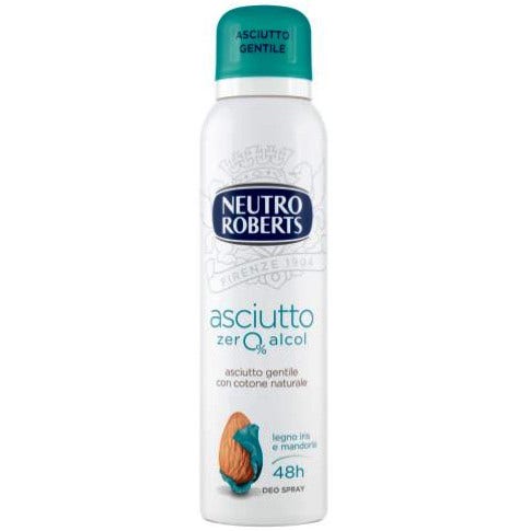 Neutro Roberts Deodorante Spray Asciutto Legno Iris/Mandorla 150ml  - 3