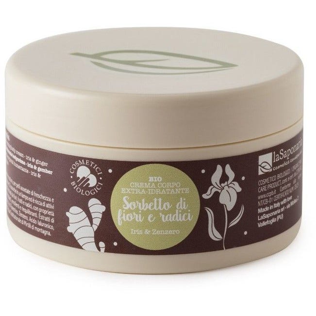 La Saponaria Sorbetto Di Fiori E Radici Crema Corpo Idratante 180ml  - 1