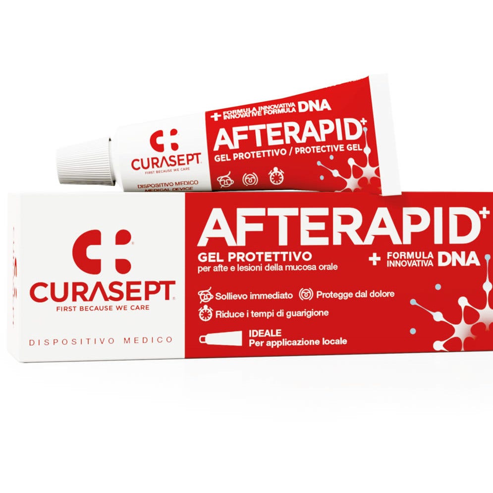 Curasept Afterapid Gel Protettivo Formula Protettiva DNA 10ml  - 1