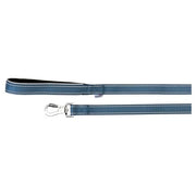 Camon Guinzaglio Con Maniglia In Neoprene E Cuciture Reflex Blu 2,5x120cm  - 1
