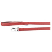 Camon Guinzaglio Con Maniglia In Neoprene E Cuciture Reflex Rosso 2,5x120cm  - 1