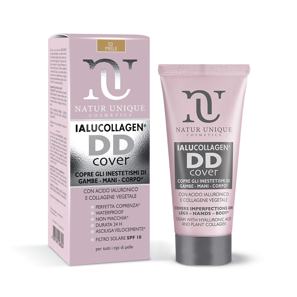 Natur Unique Ialucollagen Crema Correttiva DD Cover Tonalità 03 Miele 50ml-1