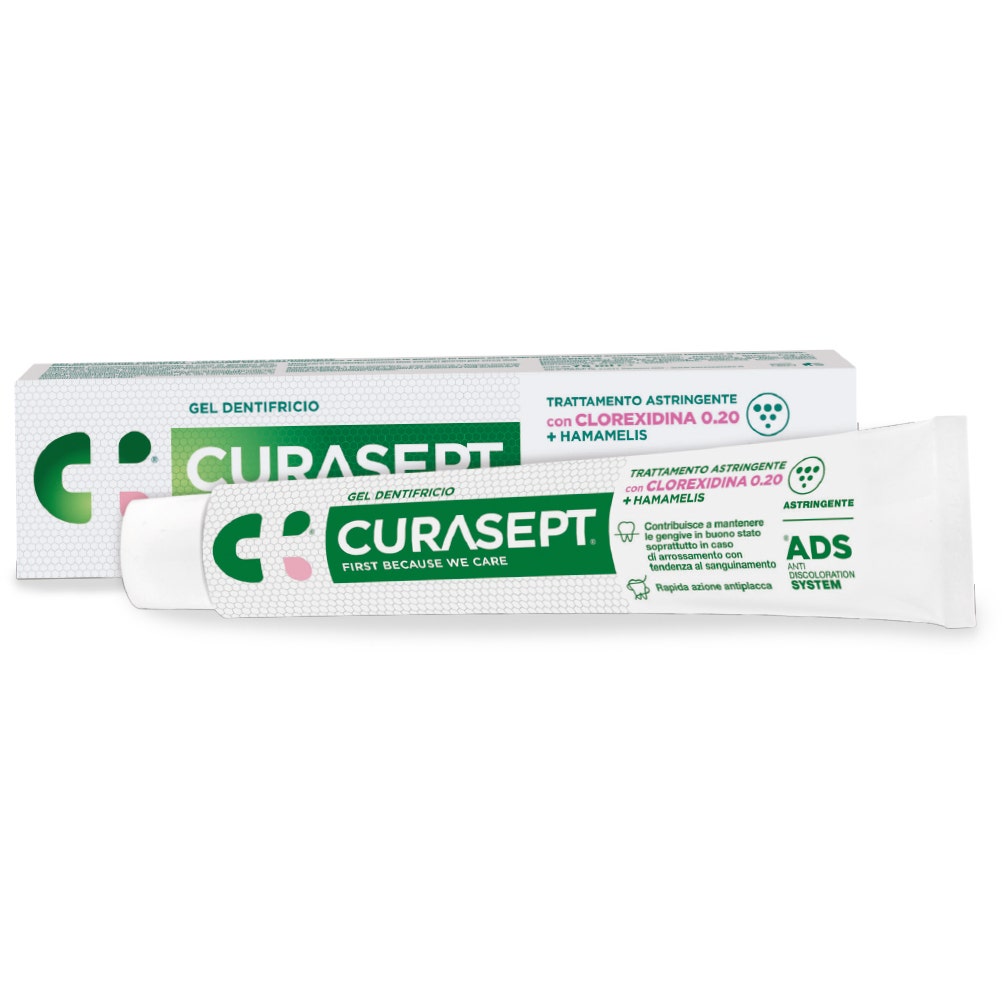 Curasept Gel Dentifricio ADS DNA Trattamento Astringente 75ml-1