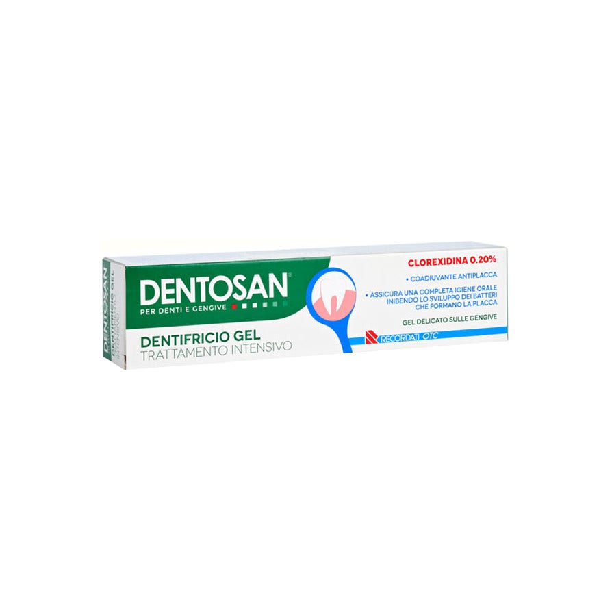 Dentosan Clorexidina Dentifricio Gel Trattamento Intensivo 75ml  - 2