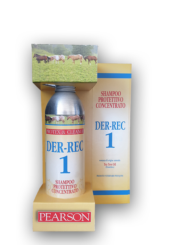 Guglielmo Pearson Der-Rec 1 Prontex Shampoo Concentrato Per Equini 250ml-1