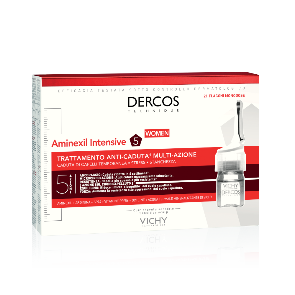 Vichy Dercos Aminexil Trattamento Anticaduta Donna 21 Fiale Da 6ml   - 13