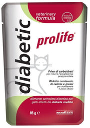 Prolife Veterinary Diabetic Cibo Umido Per Gatti Bustina 85g-2