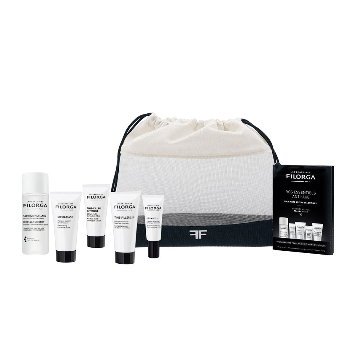 Filorga Kit Solution Micellaire 50ml + Meso-Mask 15ml + Time-Filler Intensive 7ml + Time-Filler 5xp 15ml + Optim-Eyes 4ml-0