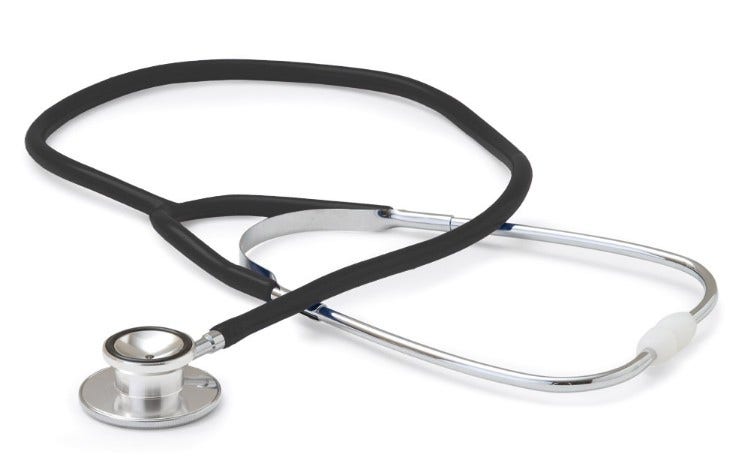 Stetofonendoscopio Testa Alluminio Nero DM500N  - 1