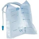 Sacca Raccolta Urina Letto 2 Litri Tubo 130cm Con Scarico   - 1