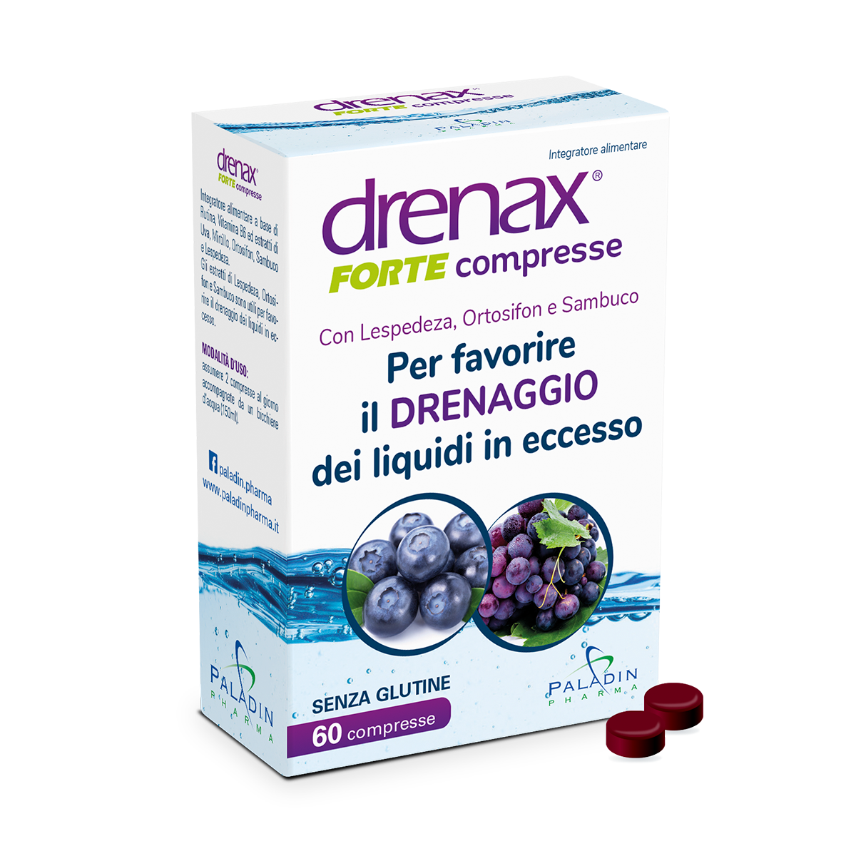 Drenax Forte Mirtillo 60 Compresse  - 5