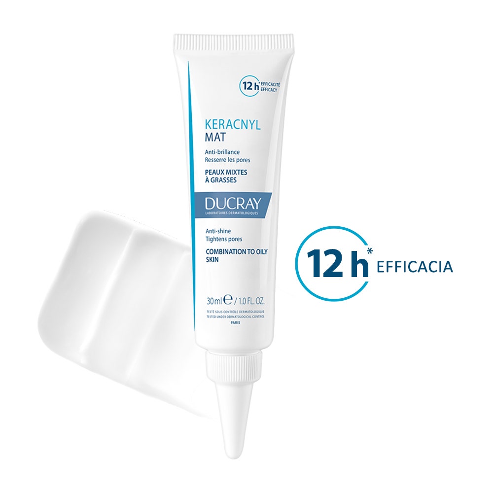 Ducray Keracnyl Crema Gel Opacizzante Pelle Grassa/Tendenza Acneica 30ml  - 3