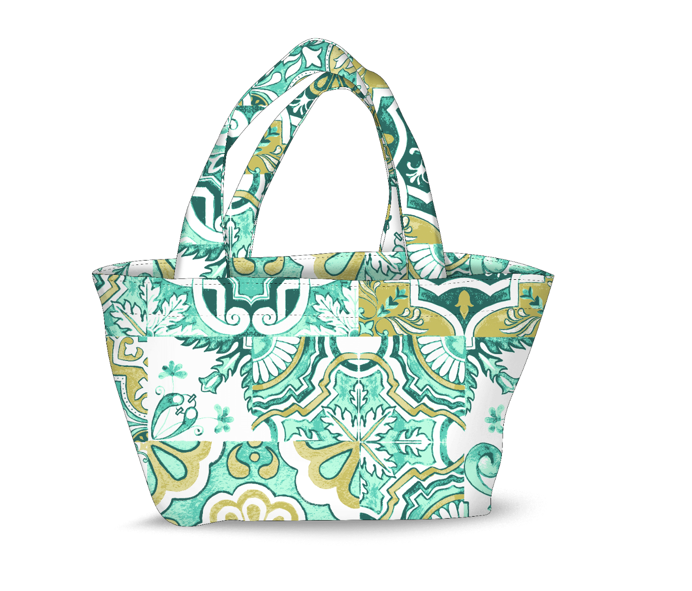 Colors Borsa Colore Verde 28cm-1