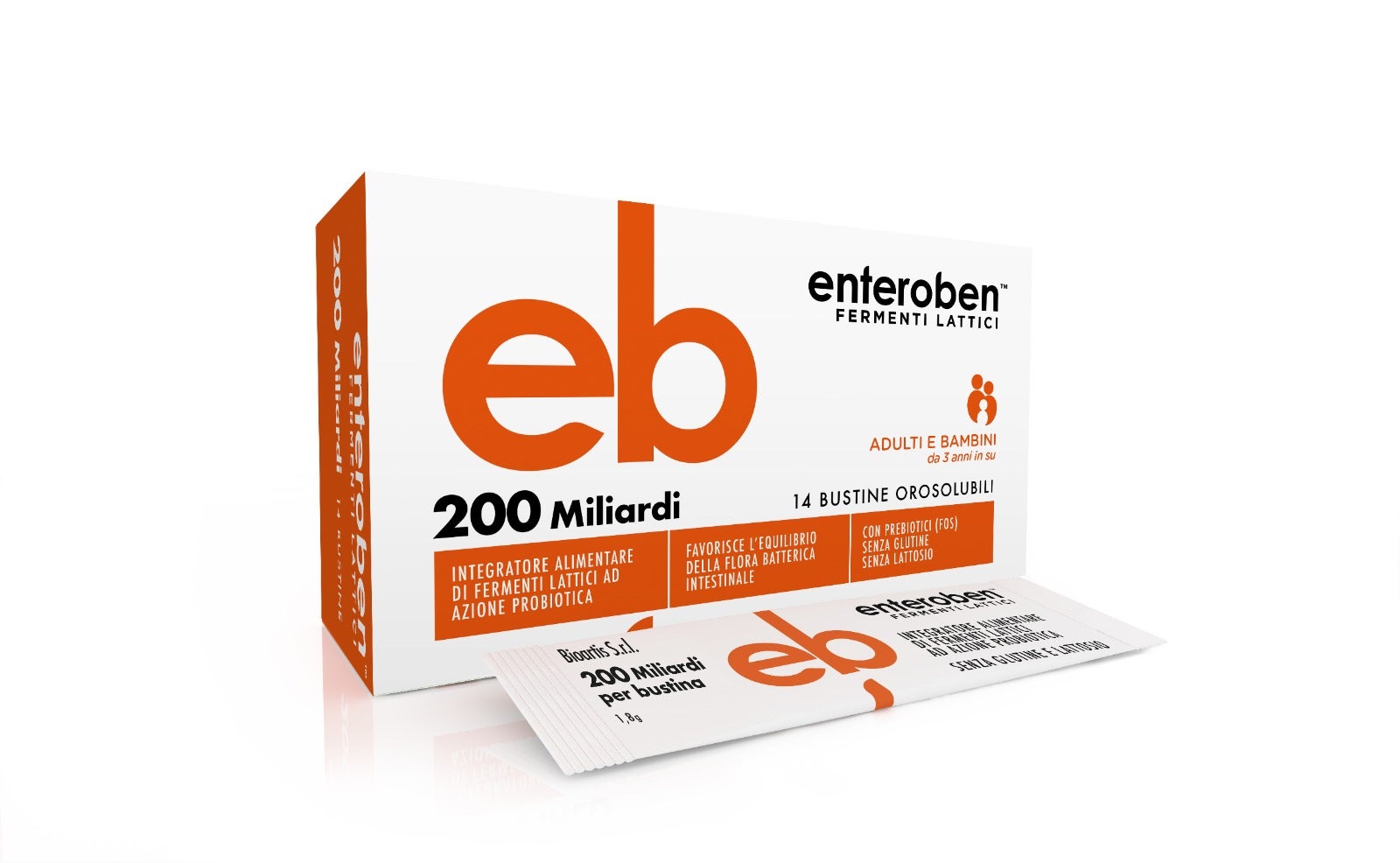 Enteroben 200 Miliardi 14 Stick-3