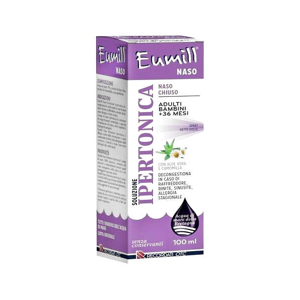 Eumill Naso Spray Soluzione Ipertonica  - 2