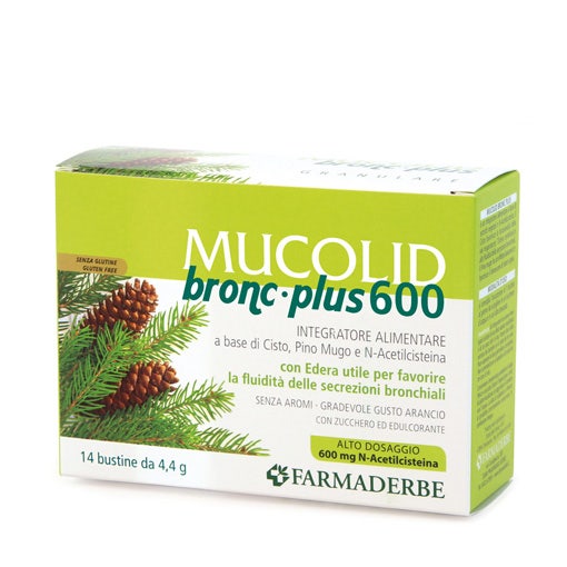 Mucolid Bronc Granulare 600 Plus 14 Bustine-1