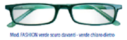 Fashion Occhiali Verde Scuro/Chiaro 1,50 Diottrie  - 1