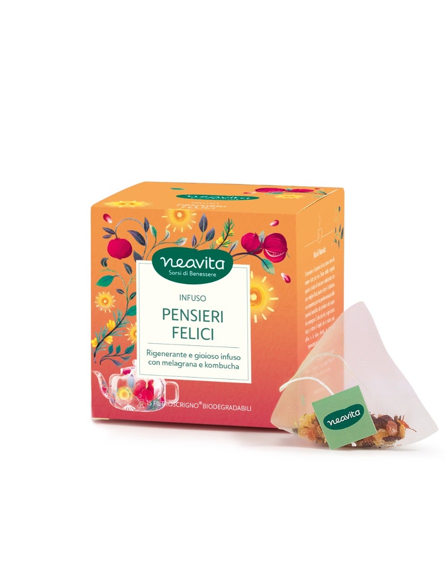 Neavita Tisana Pensiero Felice 15 Filtroscrigno Da 3g-3
