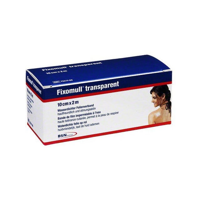 Fixomull Transparent Garza Adesiva Trasparente 2mx10cm-2