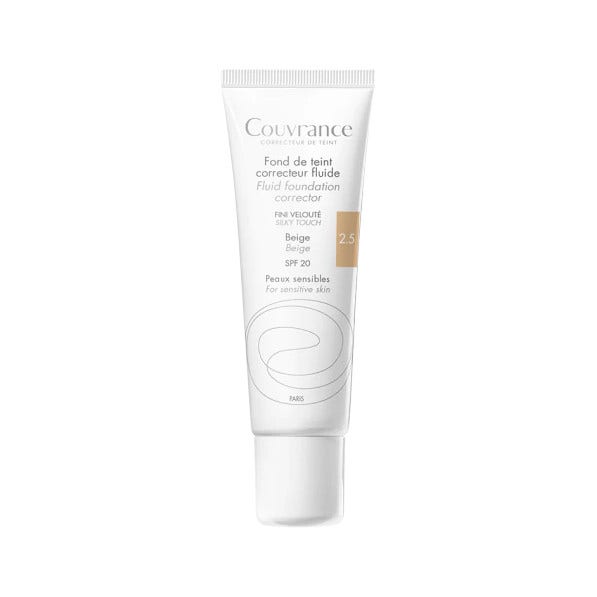 Avene Couvrance Fondotinta Correttore Fluido 2.5 Beige 30ml  - 2