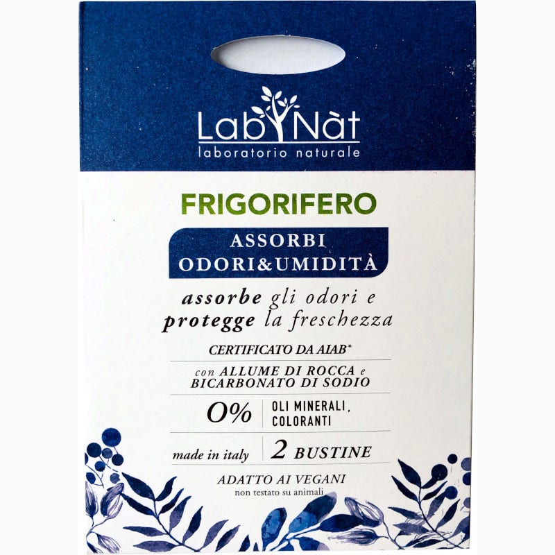 Lab Natù Assorbi Odore/Umidità Frigo 2 Pezzi  - 1