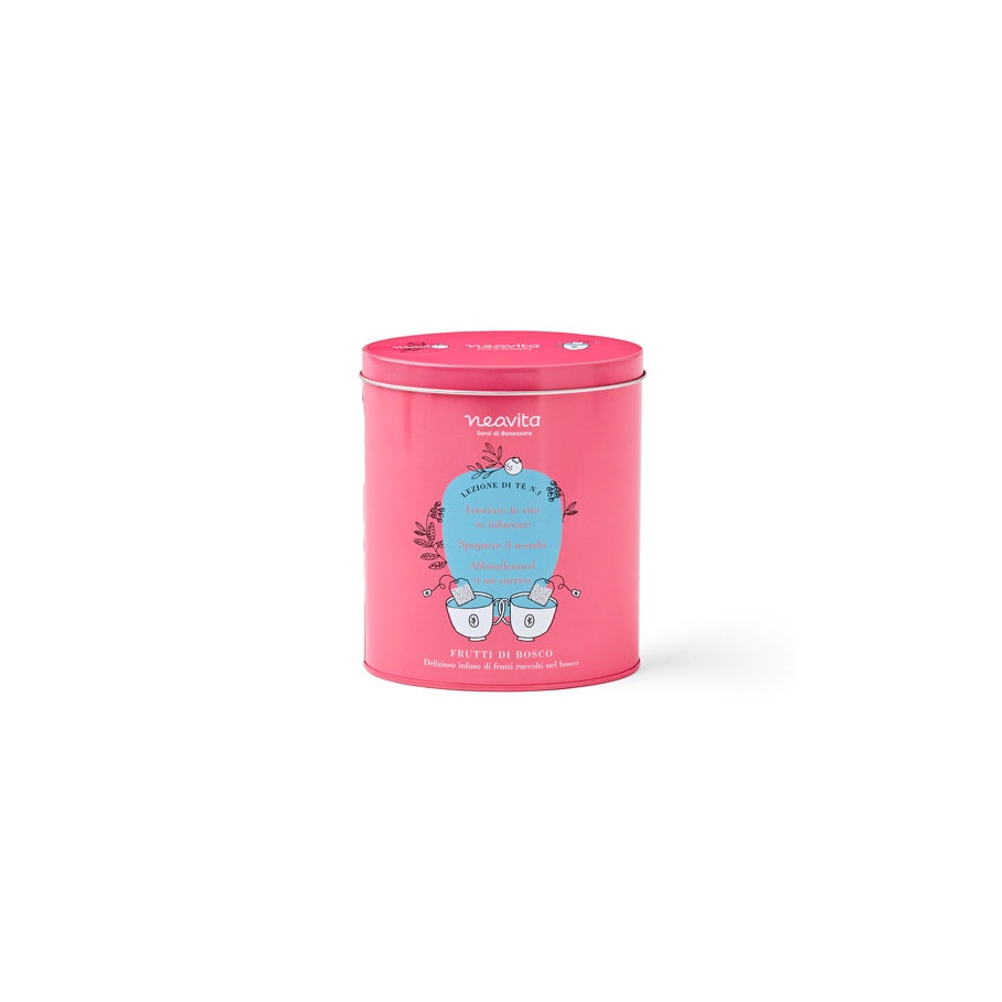 Neavita Lezioni Di Tè Oval Tin Rosso Infuso Frutti Di Bosco Filtroscrigno 12x3,5g-1