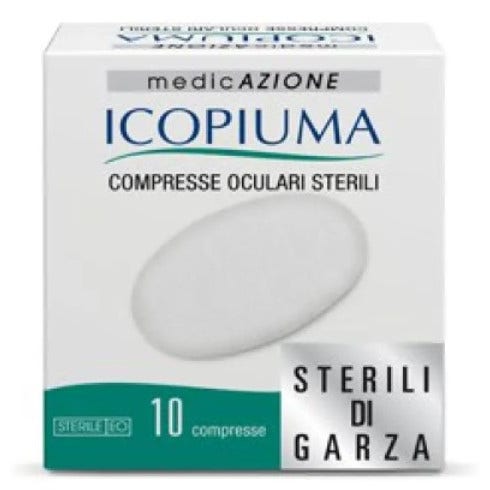 Garza Compressa Oculare Icopiuma 10 Pezzi-3