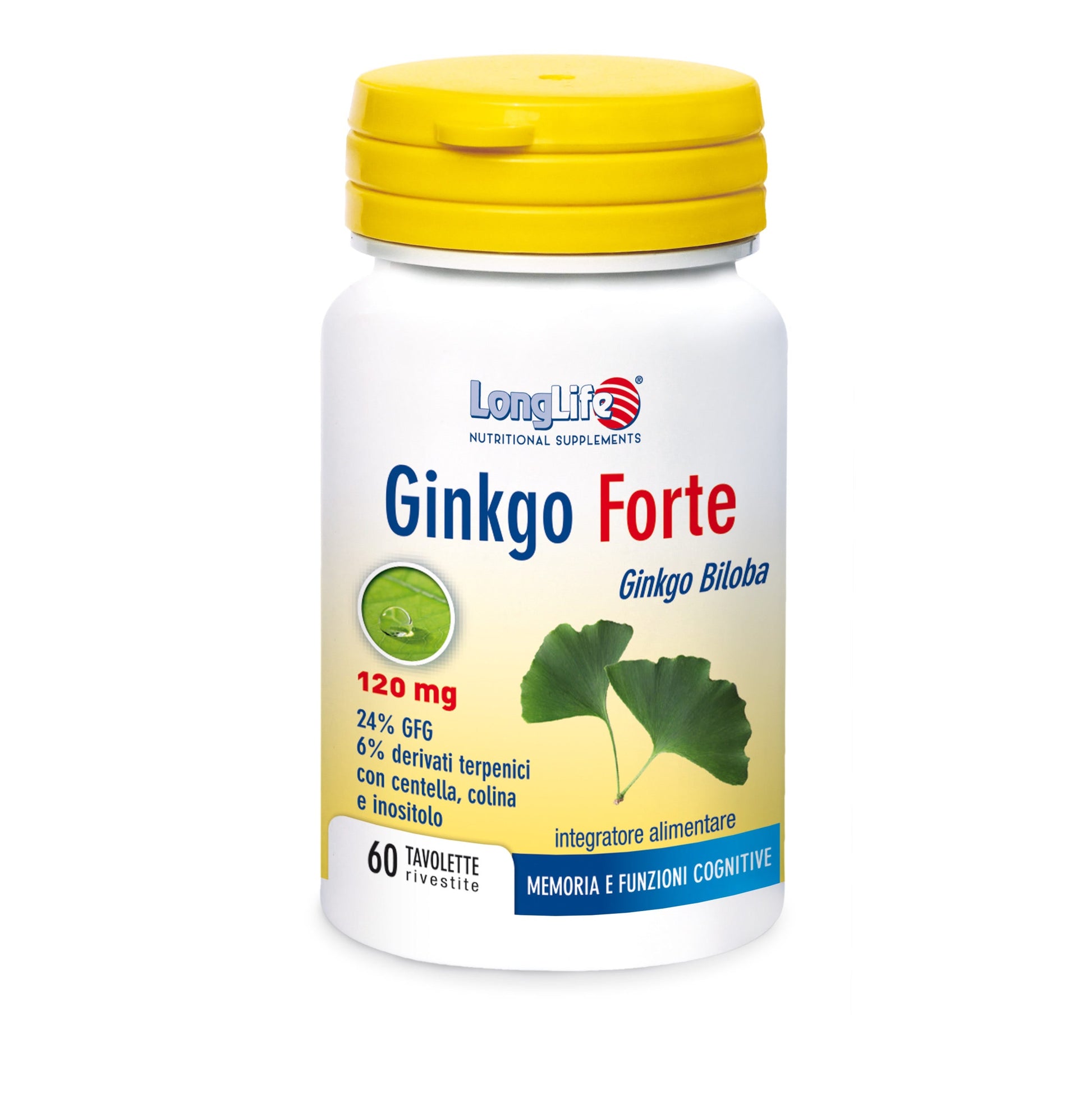 Longlife Ginkgo Forte 60 Tavolette - 1