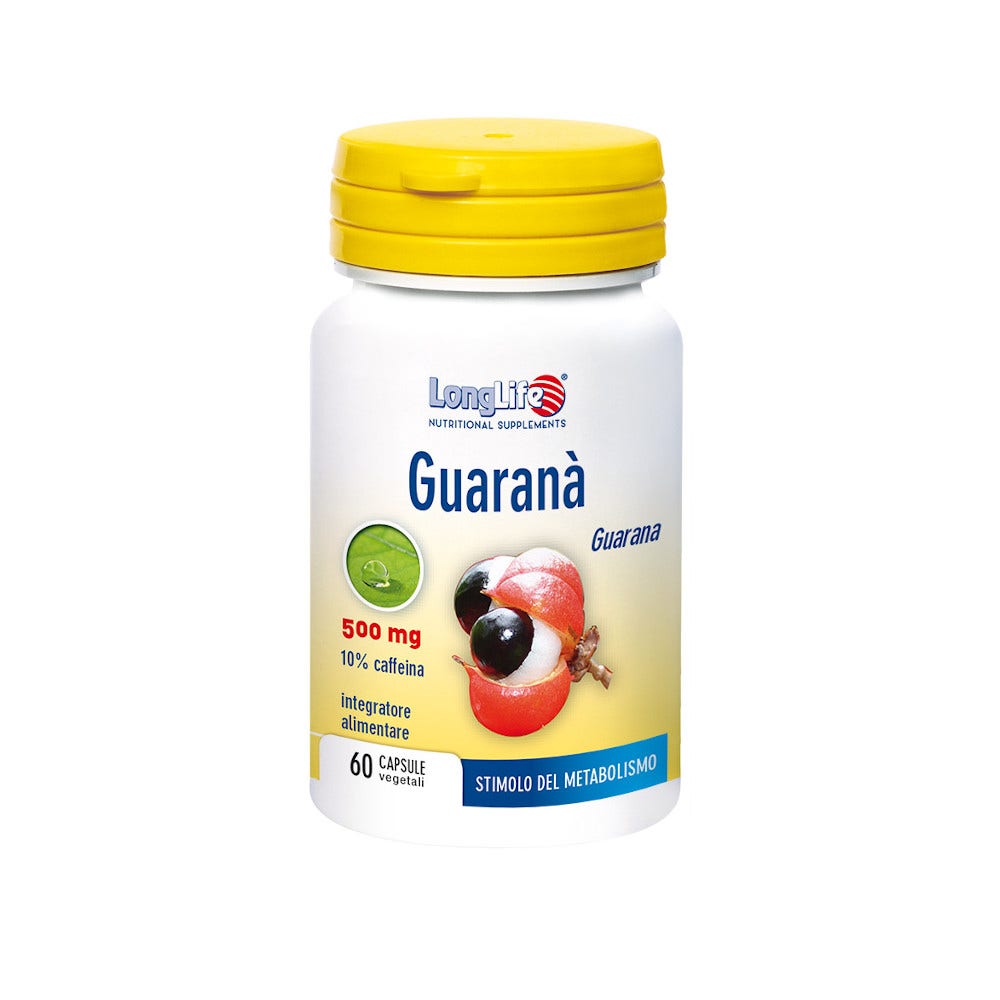Longlife Guarana 60 Capsule Vegetali  - 2