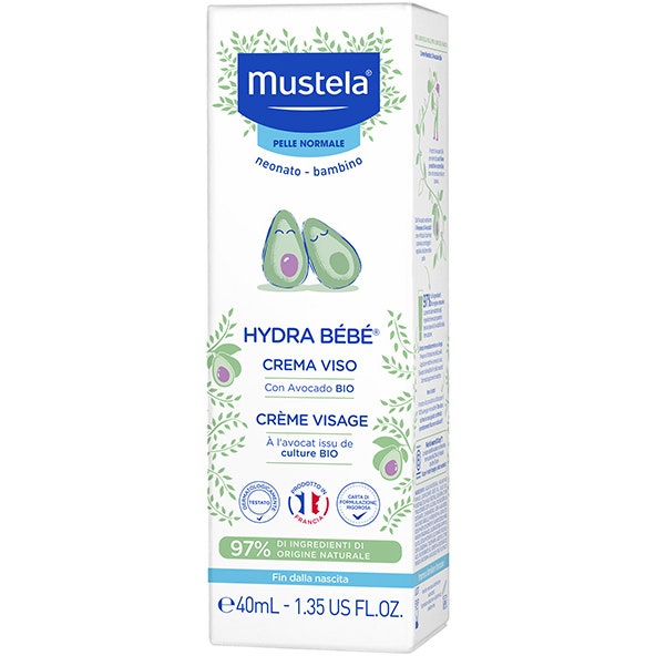 Mustela Hydra Bébé Crema Viso 40ml  - 1