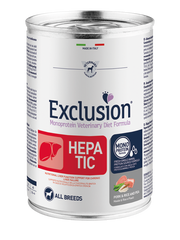 Exclusion Veterinary Diet Hepatic Pork Rice And Pea Cani Adulti Lattina 400gr-1