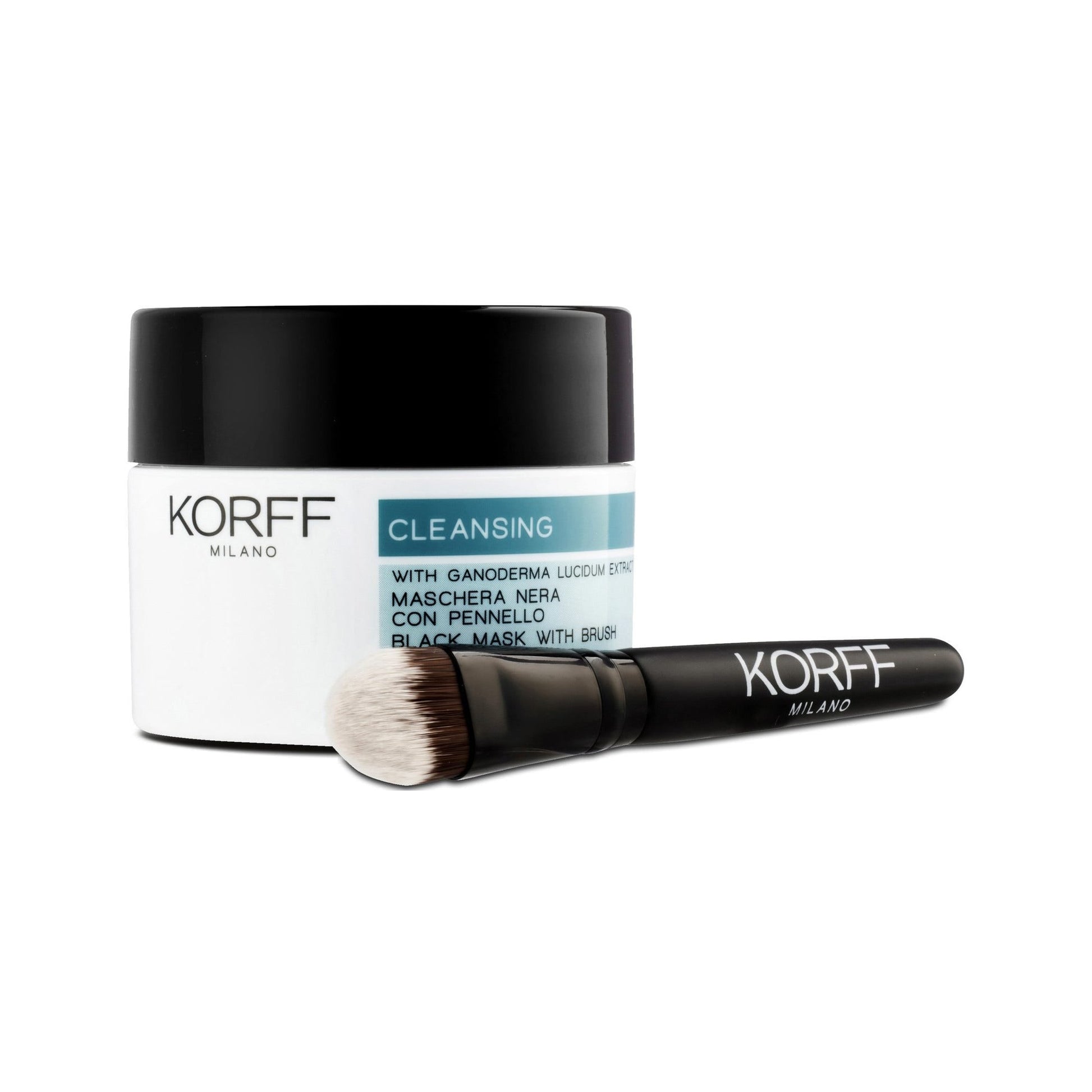 Korff Cleansing Maschera Nera 75ml Con Pennello - 1