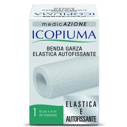 Icopiuma Benda Garza Elastica Autofissante 8cmX4mt  - 3