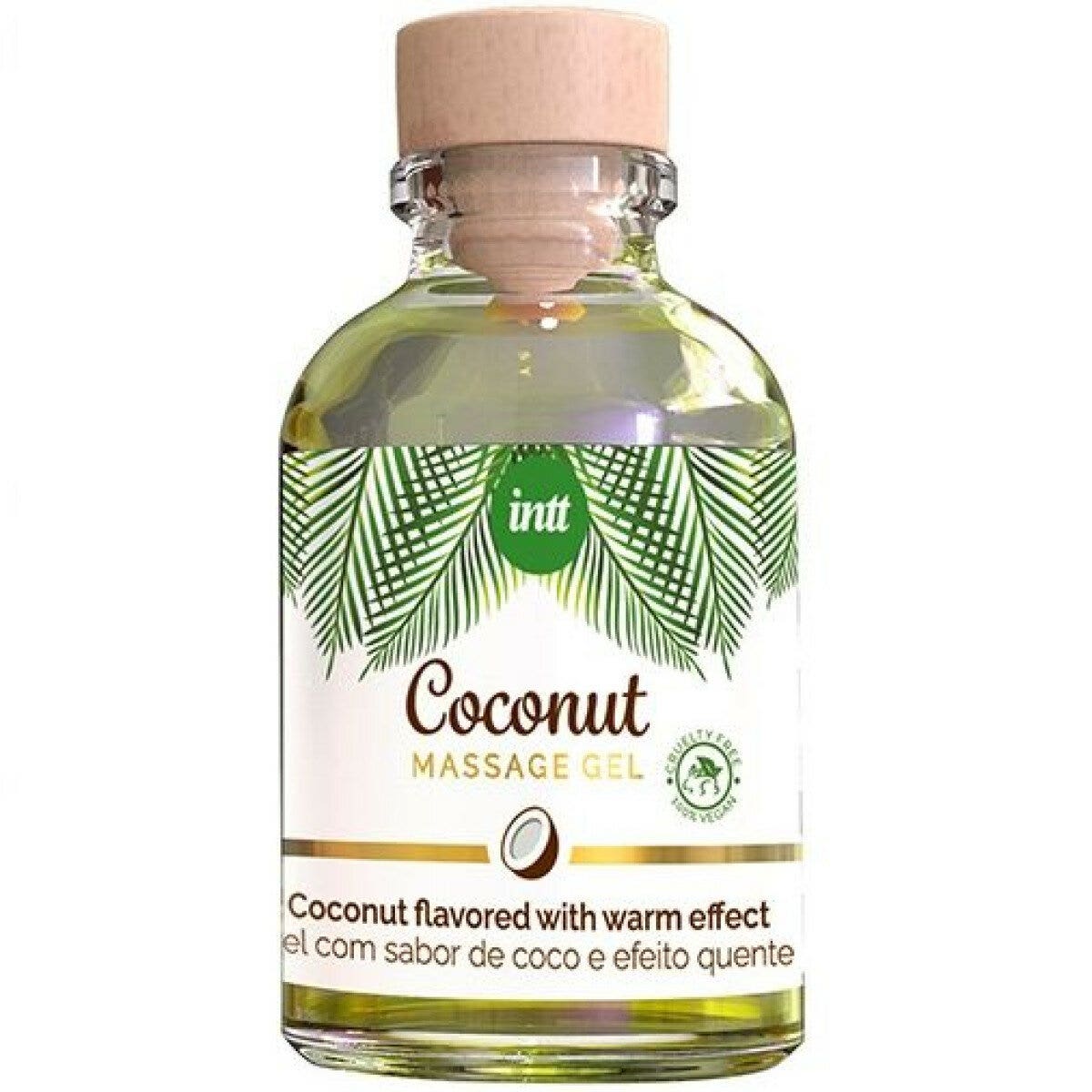 Intt Gel Vegano Per Massaggi Cocco 30ml-1