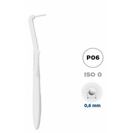 Curasept Proxi Angle Scovolino P06 Bianco 5 Pezzi 0.6mm - 3