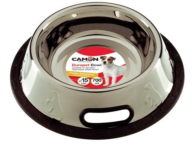 Camon Ciotola In Acciaio Antirovesciamento Diametro 14cm 500ml-2