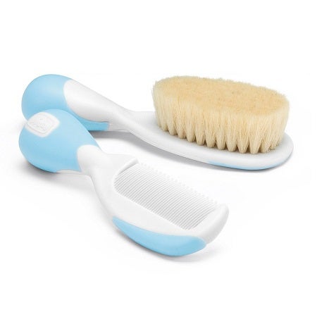 Chicco Spazzola e Pettine Azzurro  - 2