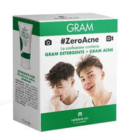 Gram Zero Acne Detergente 50ml+Crema 50ml  - 1