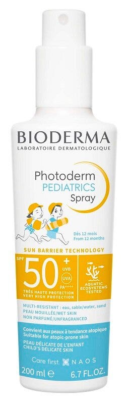Bioderma Photoderm Pediatrics Spray Solare Viso E Corpo 200ml SPF50+-1