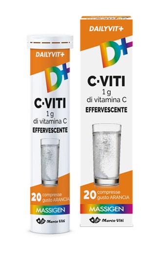 Massigen Dailyvit+ C Viti 20 Compresse Effervescenti  - 2