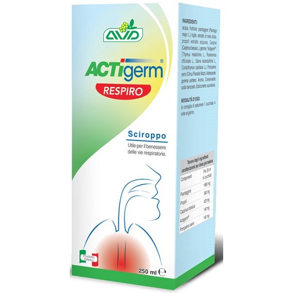 Actigerm Respiro Sciroppo 250ml  - 2