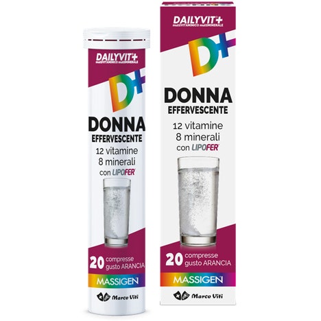 Massigen Dailyvit+ Donna 20 Compresse Effervescenti  - 3