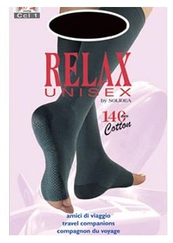 Solidea Relax Gambaletto Unisex Punta Aperta 140 Denari Colore Nero Taglia 4 - XL-2
