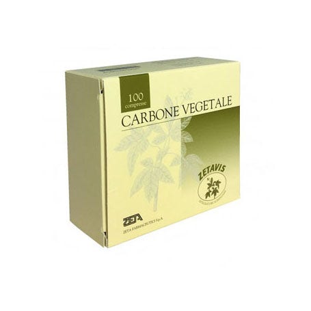 Zetavis Carbone Vegetale 100 Compresse  - 1
