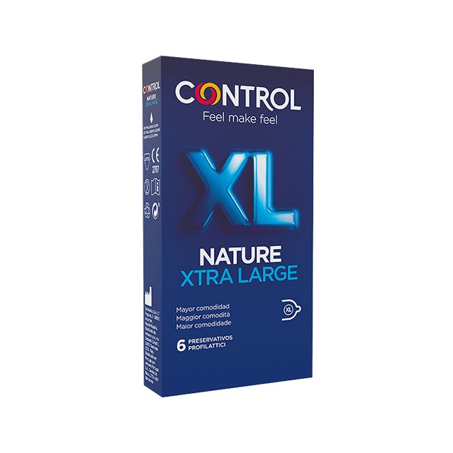 Control Profilattico New Nature XL 6 Pezzi-2