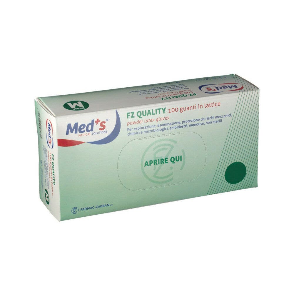 Guanto In Lattice Per Esplorazione FZ Quality Meds S 100 Pezzi-1