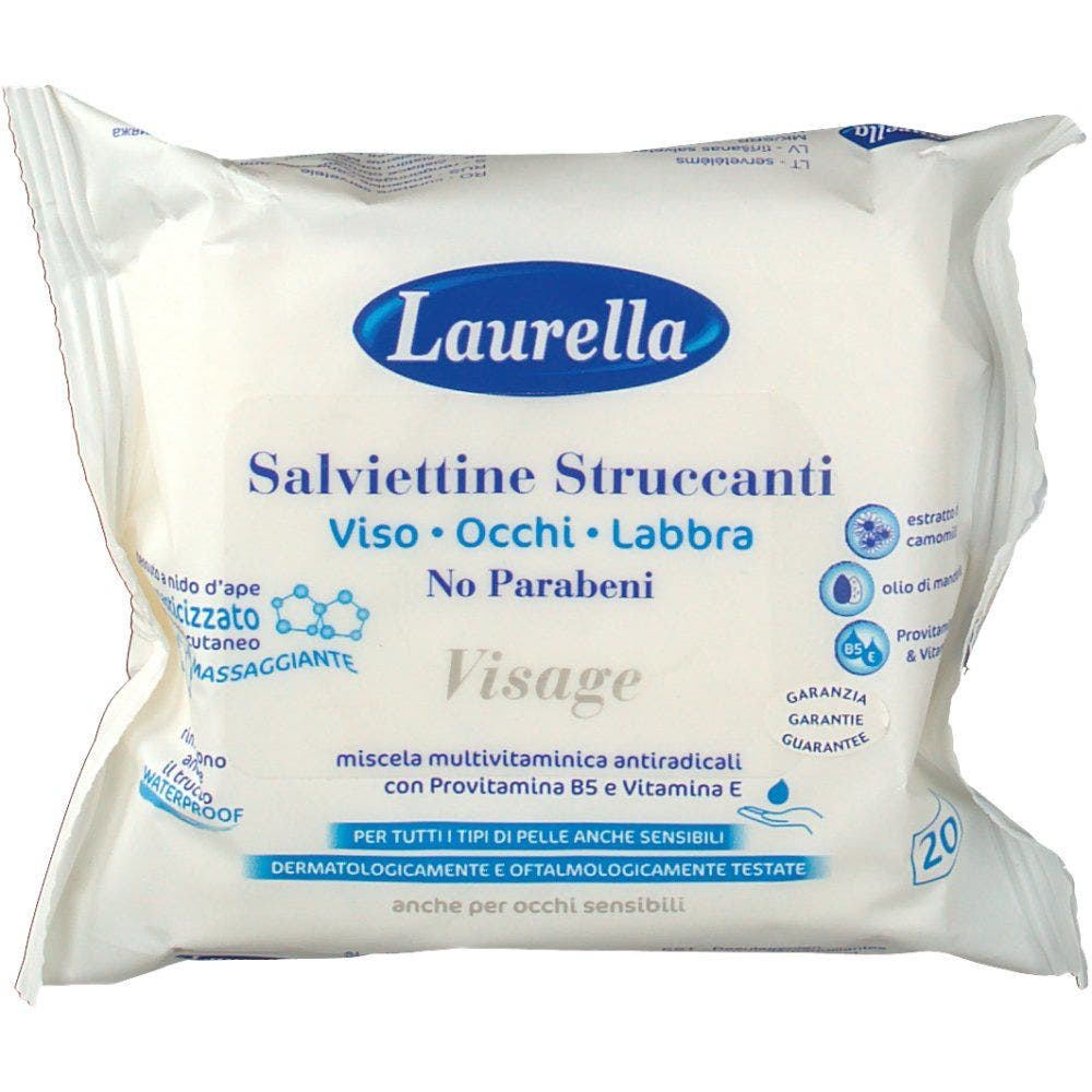 Laurella Visage Salviettina Struccante 20 Pezzi  - 1
