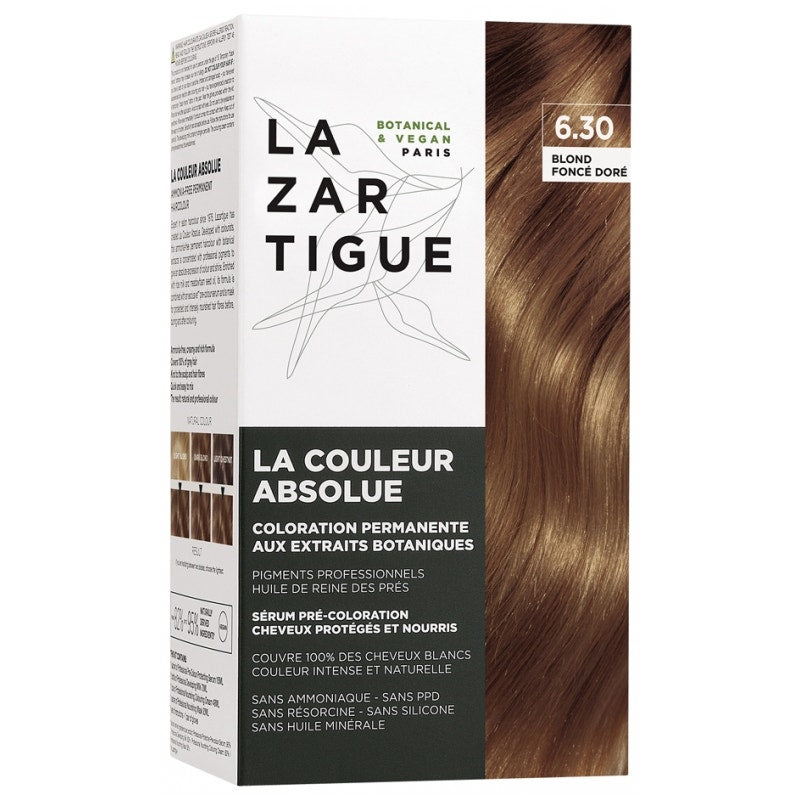 La Zar Tigue Absolue Colorante Capelli 6.30 Biondo Scuro Dorato  - 1