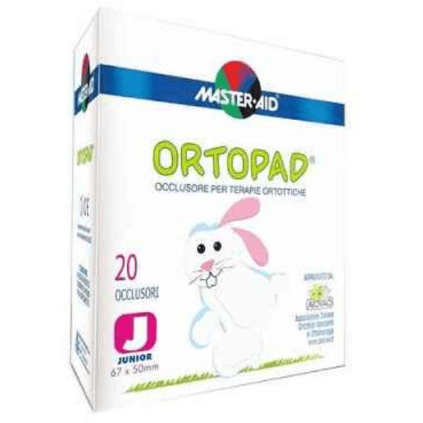 Cerotto Oculare Ortottica Ortopad Bianco Junior 20 Pezzi  - 3