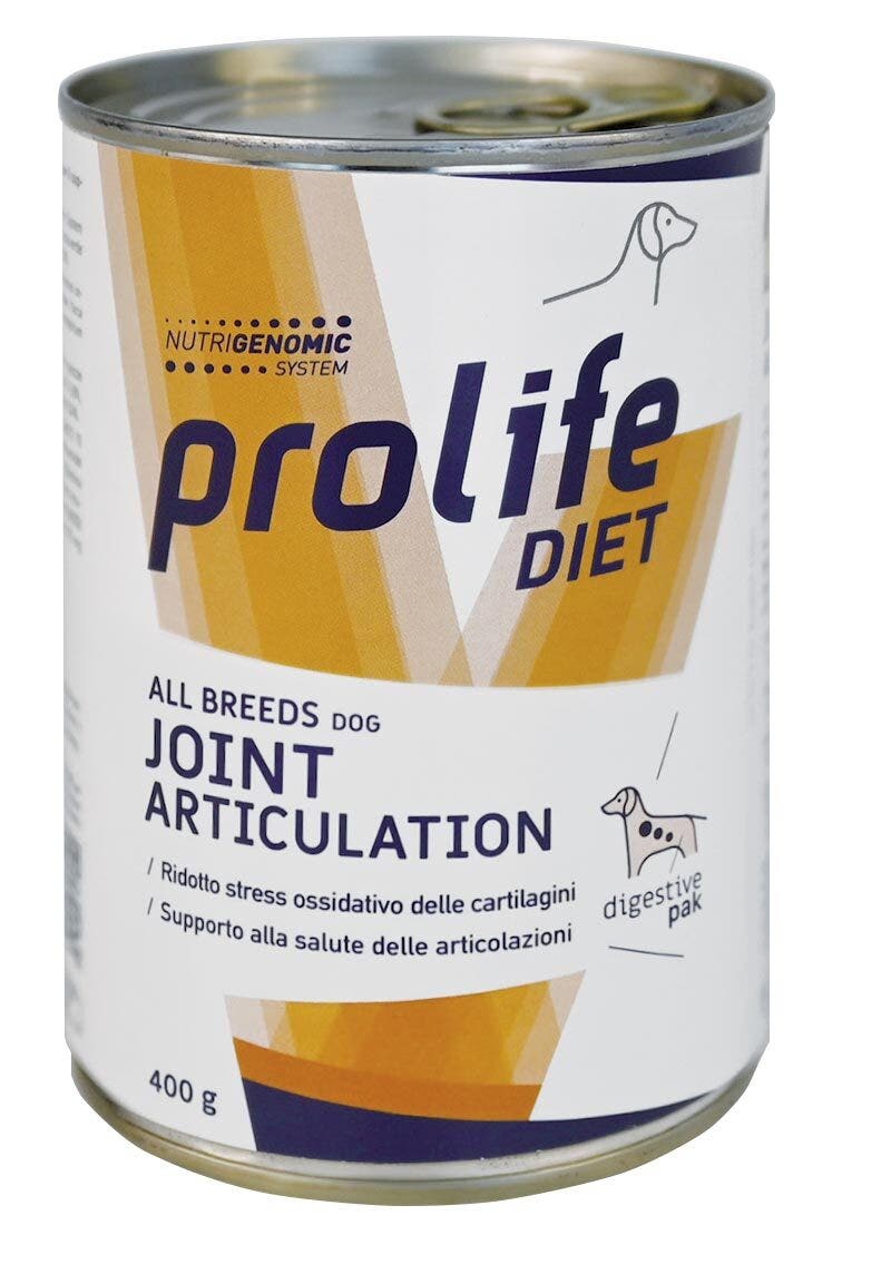 Prolife Dog Diet Wet Joint Articulation Cibo Umido Per Cani Tutte Le Taglie Lattina 400g-2